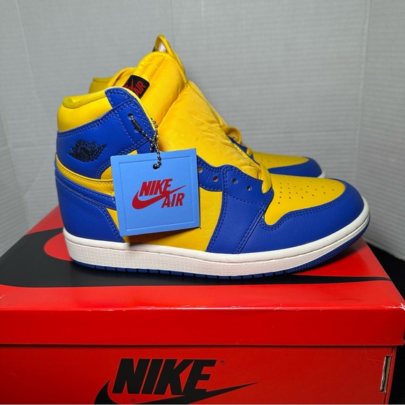 Nike Air Jordan 1 Retro High OG Reverse Laney Women Shoe FD2596-700 New with box - Picture 6 of 12
